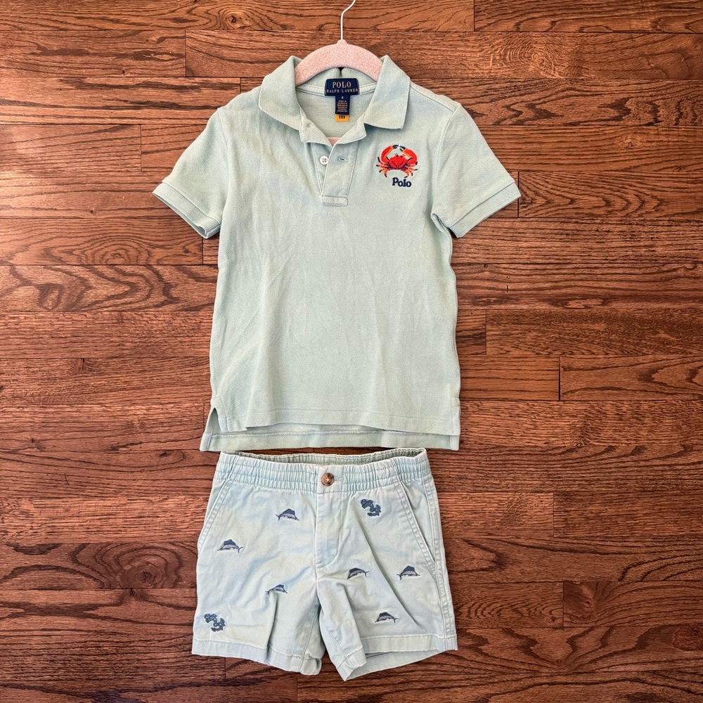 Polo Ralph Lauren Kids Polo Shirt and Shorts Set